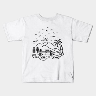 My Truck My Adventure Kids T-Shirt